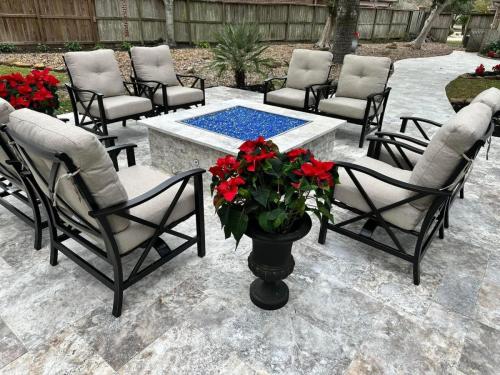 Century Estates paver project. Friendswood. 