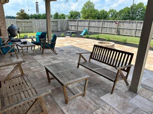 Paver Project. Magnolia Creek Subdivision, League City. 